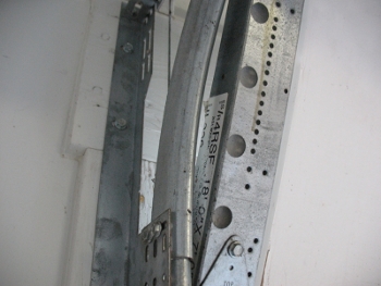 What an Ideal door model sticker looks like