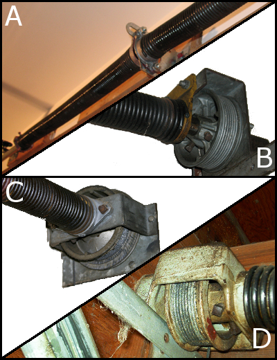 Buy standard residential garage door torsion springs