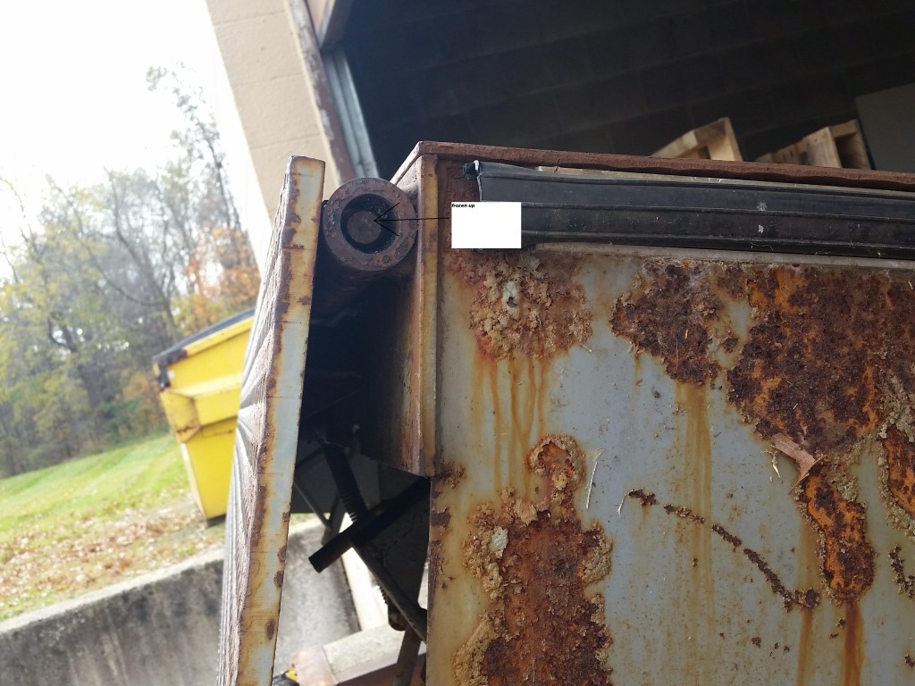 Dock Leveler Hinge Lubrication DDM Garage Doors Blog Dan's Garage