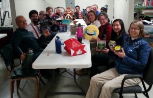 A Merry Christmas! A picture of DDM Garage Doors' employees celebrating Christ's birth. 