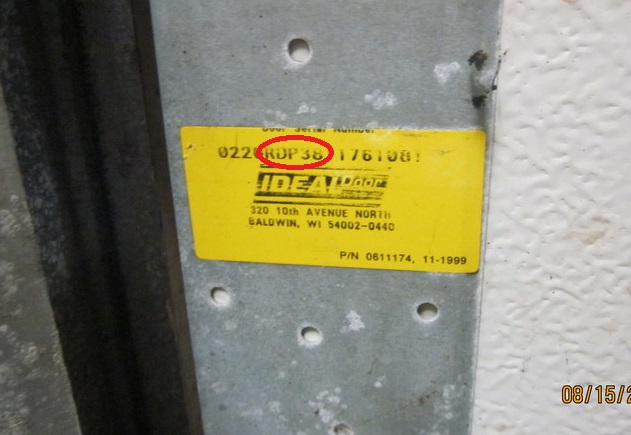 How to Identify Doors by Model Number, Serial Number, and PID Numbers Dan's Garage Door Blog