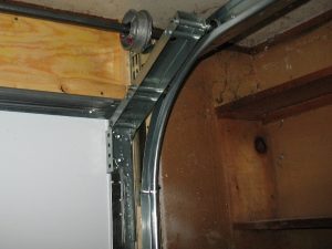An image of a low headroom garage door.