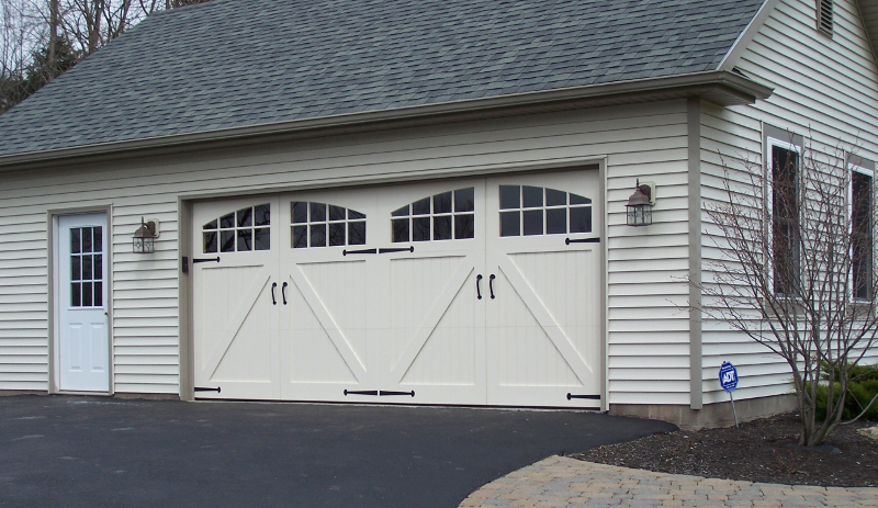 Custom Garage Door Parts Ddm, Almond Garage Door With Windows