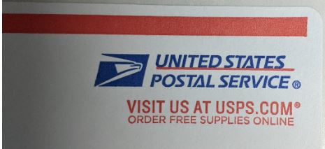 A United States Postal Service logo.