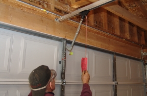 Extension Spring Pulley Replacement, Pulley System To Open Garage Door