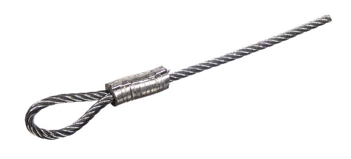 50  ALUMINUM 3/16" SLEEVES Garage Door Cable Wire Swage Handyman Home OHD Repair 